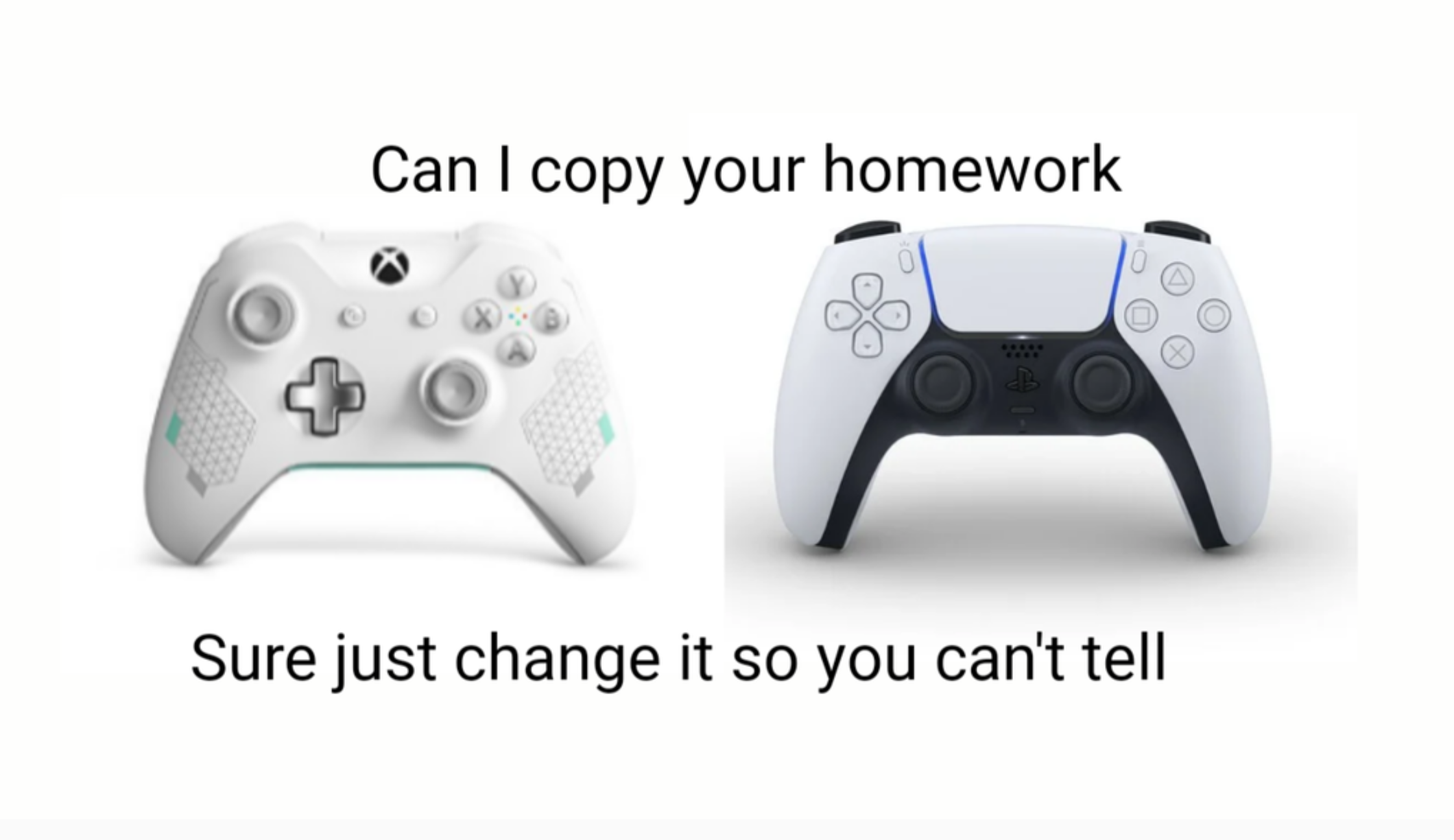 Game controller - Can I copy your homework Sure just change it so you can't tell