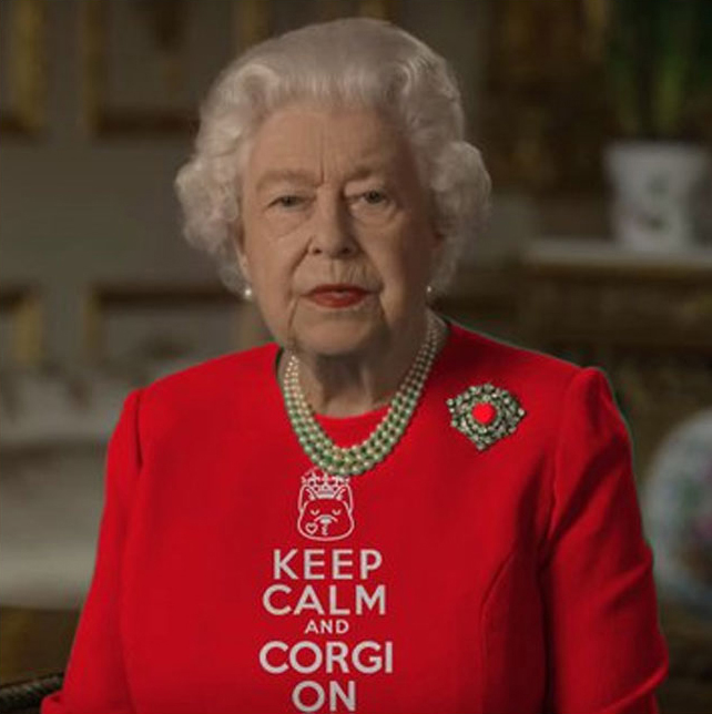 queen of england - Keep Calm And Corgi On