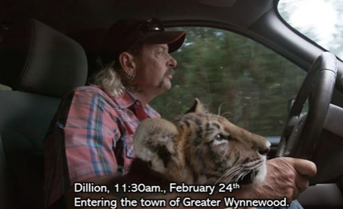 meme - photo caption - Dillion, am., February 24th Entering the town of Greater Wynnewood.