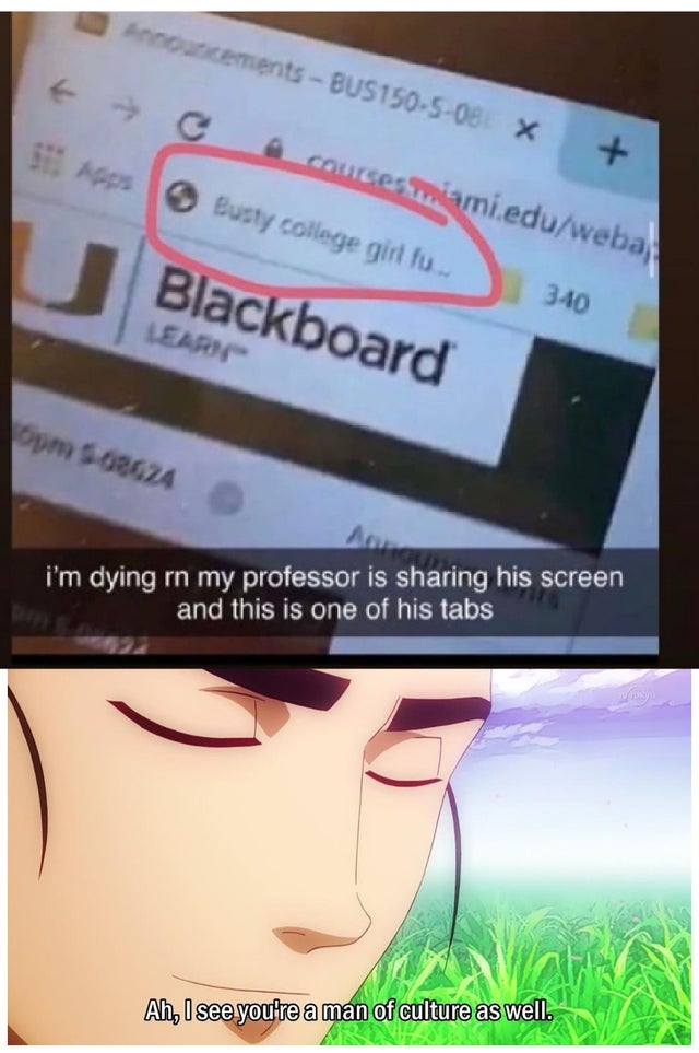 eyelash - noucements BUS150508 x cesami.eduweba, Busty college girl fu Blackboard 340 Opm S08G24 i'm dying rn my professor is sharing his screen and this is one of his tabs Val Ah, I see you're a man of culture as well.