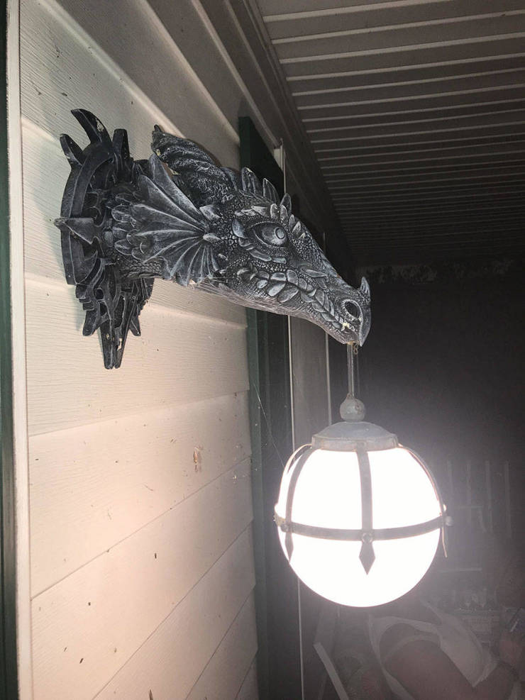 dragon lamp