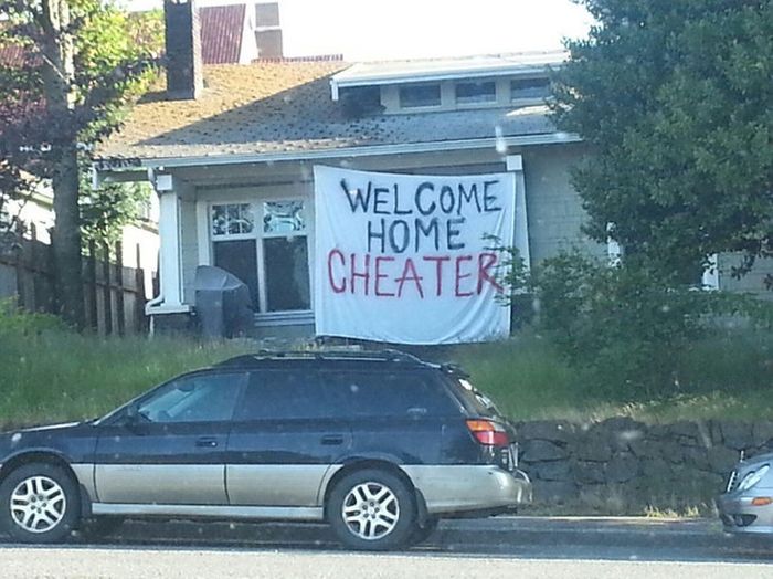 welcome home cheater - Welcome Cheater Home