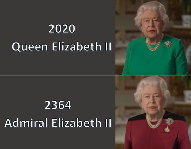 Queen Elizabeth II - 2020 Queen Elizabeth Ii 2364 Admiral Elizabeth Ii