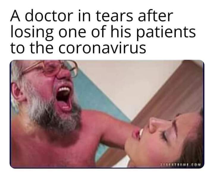 jaw - A doctor in tears after losing one of his patients to the coronavirus