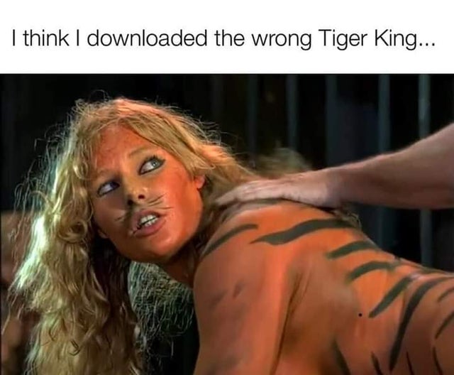 Tiger King - I think I downloaded the wrong Tiger King...