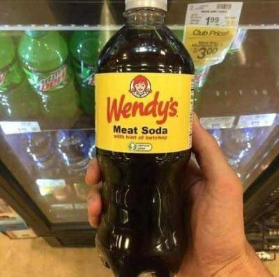 wendy's meat soda