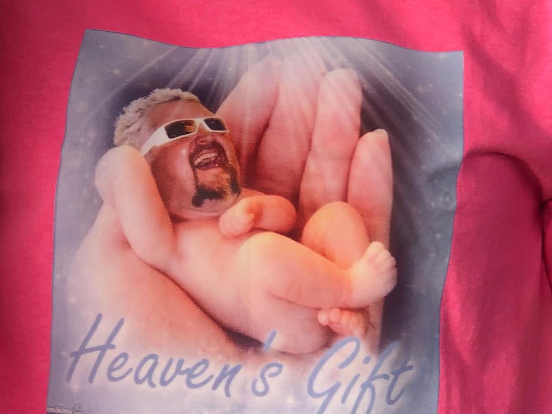 guy fieri crossover memes - heaven's gift guy fieri as a baby