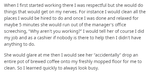 difference between elementary and non elementary reaction - When I first started working there I was respectful but she would do things that would get on my nerves. For instance I would clean all the places I would be hired to do and once I was done and r