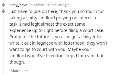 we fit together quotes - rusty_boyo 23 points 19 hours ago Just have to pile on here, thank you so much for taking a shitty landlord preying on interns to task. I had legit almost the exact same experience up to right before filing a court case. Protip fo