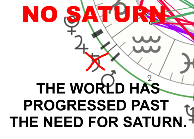 the world has progressed past the need for meme - no saturn the world has progressed past the need for saturn