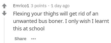 incorrect pjo quotes - Emricol 3 points . 1 day ago Flexing your thighs will get rid of an unwanted bus boner. I only wish I learnt this at school