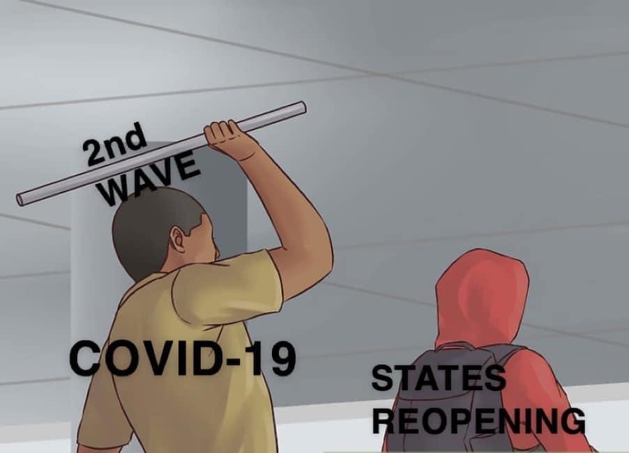 Stupid Snowflakes - 2nd Wave Covid19 States Reopening