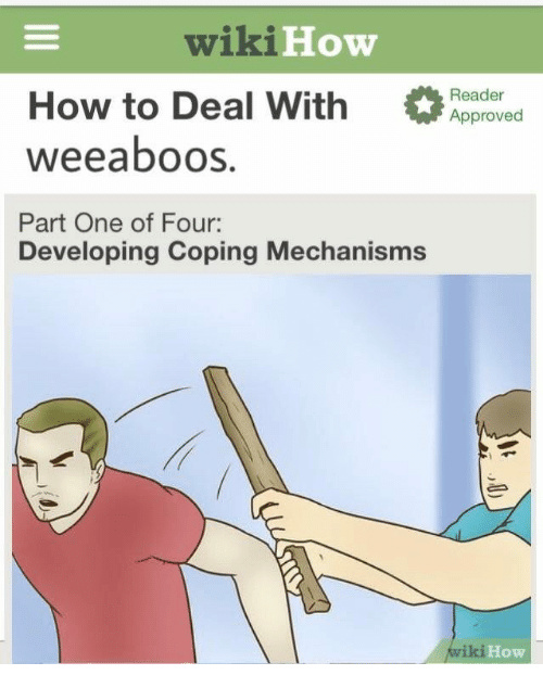 dark humor memes - how to deal with weeaboos part one of four developing coping mechanisms