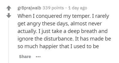 friend funny tumblr text posts - greprajwalb 339 points . 1 day ago When I conquered my temper. I rarely get angry these days, almost never actually. I just take a deep breath and ignore the disturbance. It has made be so much happier that I used to be ..