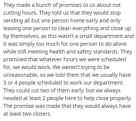 essay on health is wealth - They made a bunch of promises to us about not cutting hours. They told us that they would stop sending all but one person home early and only leaving one person to clean everything and close up by themselves, as this wasn't a s