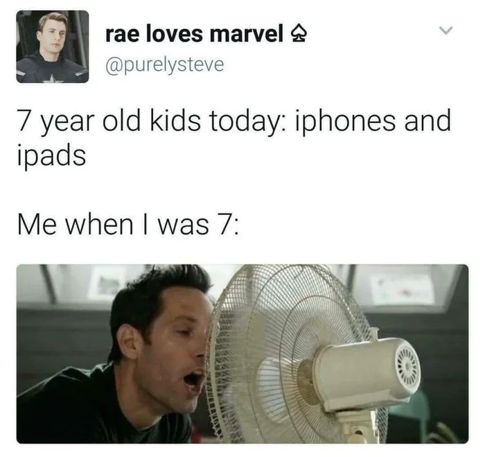 ozzy osbourne memes - rae loves marvel 2 7 year old kids today iphones and ipads Me when I was 7 Subaru