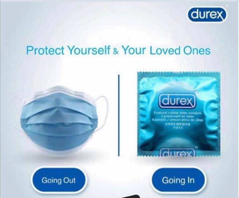 funny pics and memes - durex - durex Protect Yourself & Your Loved Ones durex P rotex condom tenta Faurex Going Out Going In