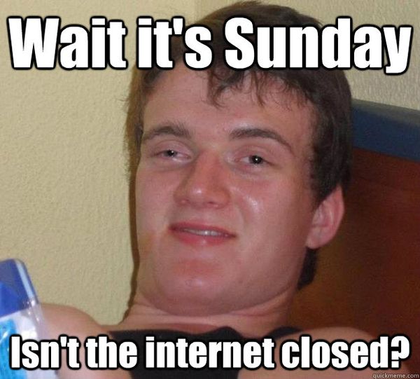 25 Funny Sunday Memes That Will Never Expire