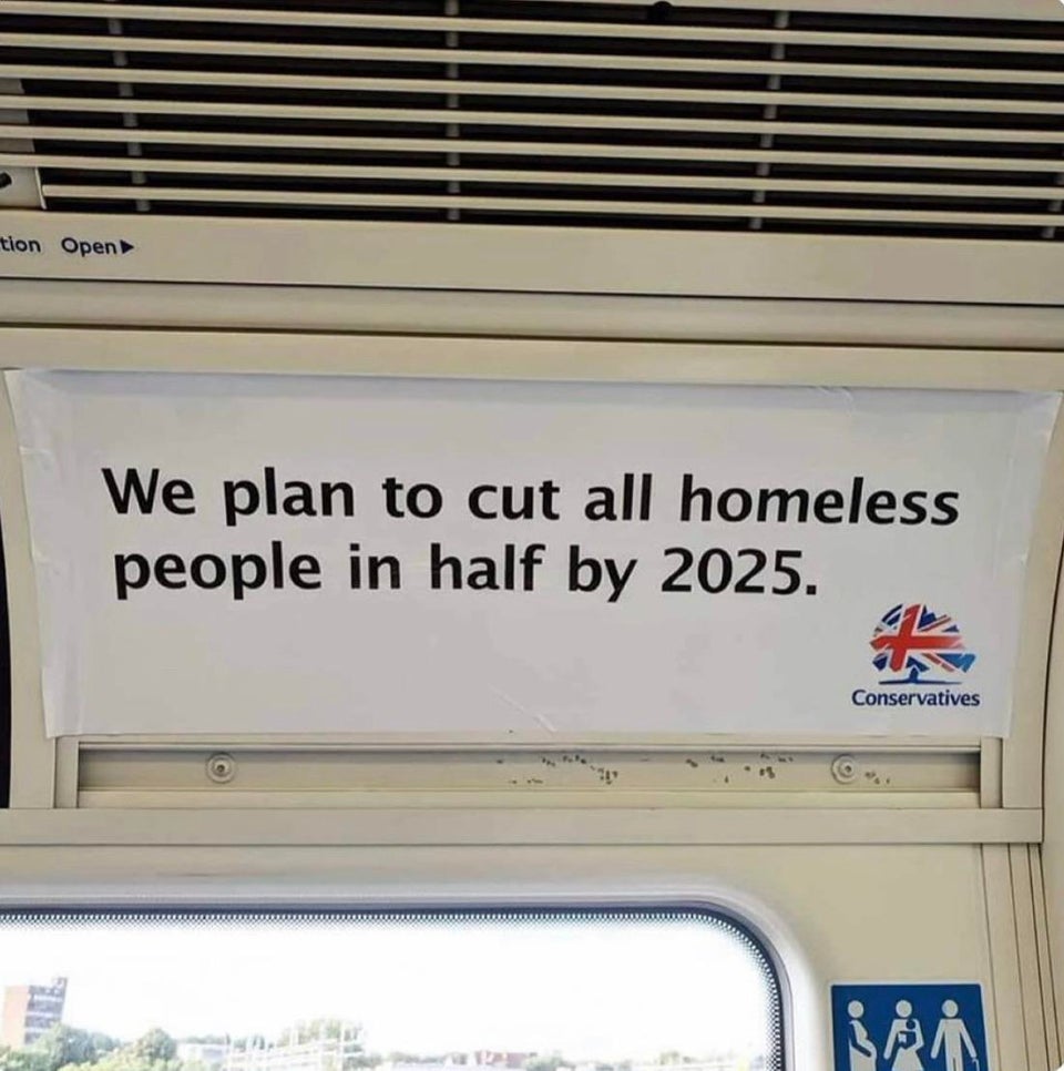 We plan to cut all homeless people in half by 2025. Conservatives