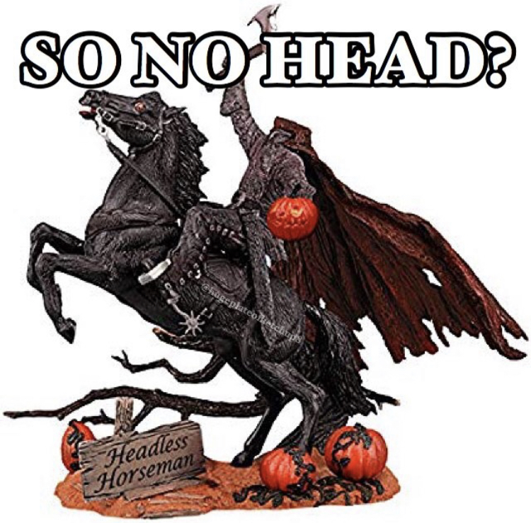 hugeplateofketchup8 jackson weimer headless horseman model kit - Sono Heade chugeplateo ketchups Headless Horseman