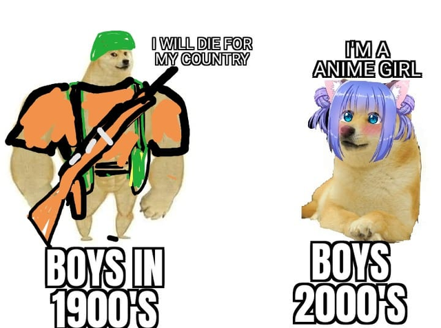 pet - I Will Die For My Country I'Ma Anime Girl Boys In 1900'S Boys 2000'S