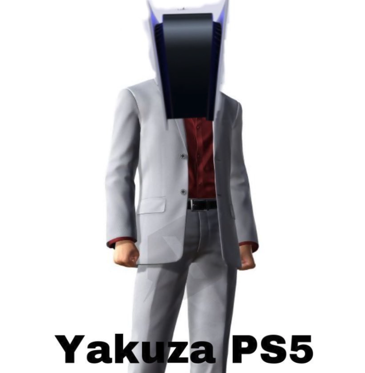 Funny PS5 Memes - kazuma kiryu png - Yakuza PS5
