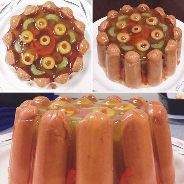 hot dog jello