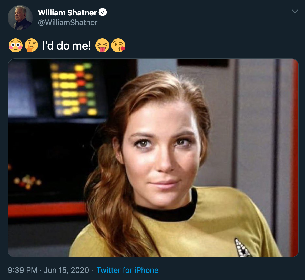 William Shatner Shatner 1o I'd do me!