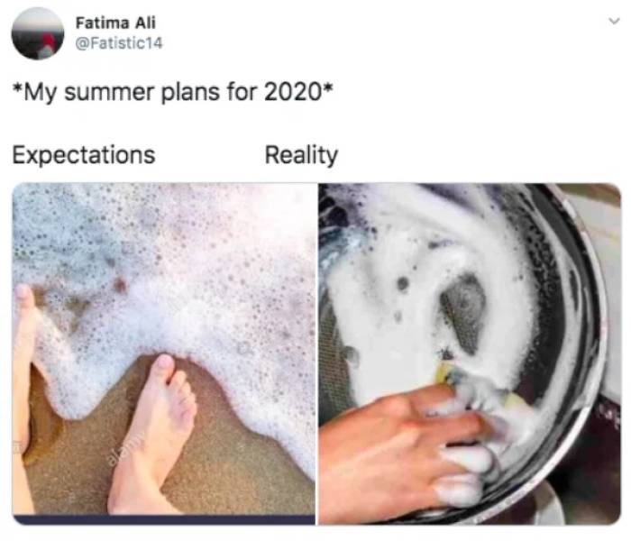 jaw - Fatima Ali My summer plans for 2020 Expectations Reality ahamy