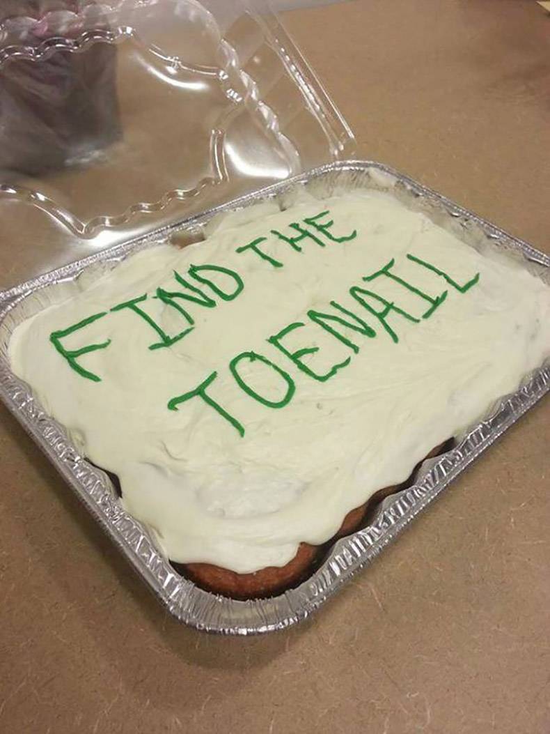 funny cake - Find The Toenall Martoto