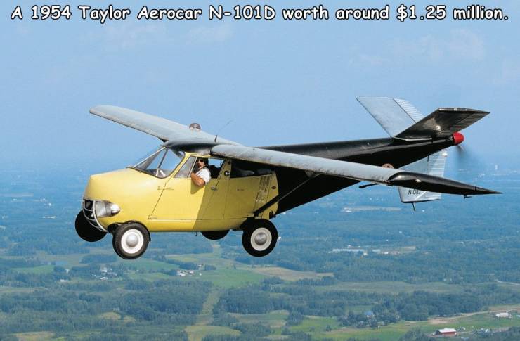 taylor aerocar - A 1954 Taylor Aerocar N1010 worth around $1.25 million. Nidad