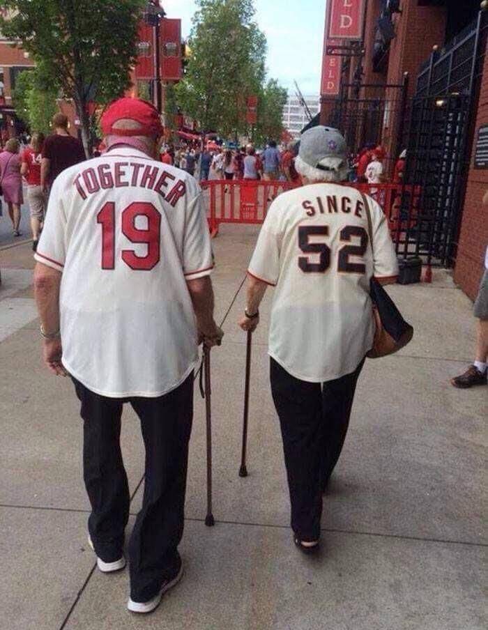 elderly couple goals - D Togethea 19 Since 52