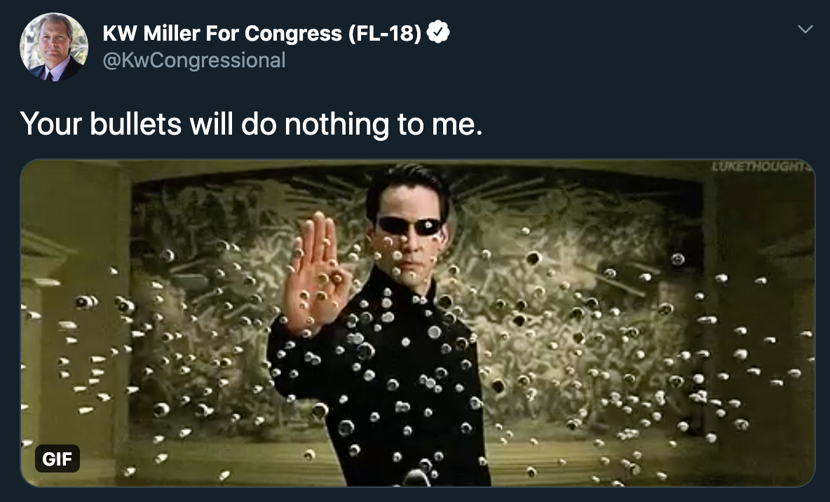 keanu reeves matrices - Kw Miller For Congress Fl18 Your bullets will do nothing to me. Luketoughts Gif