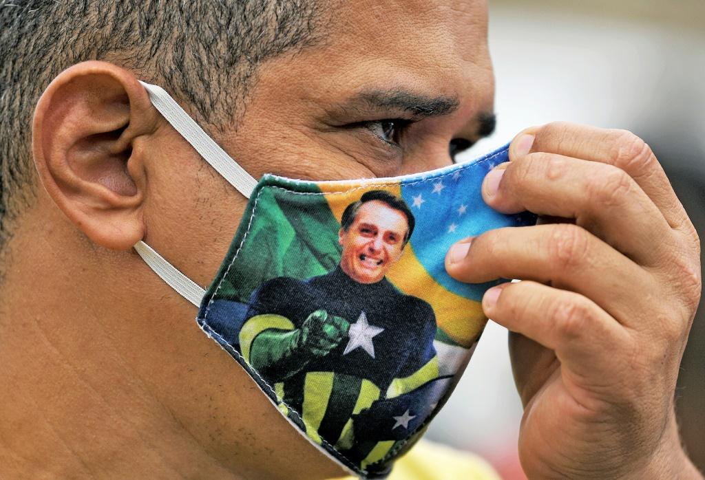 bolsonaro face mask