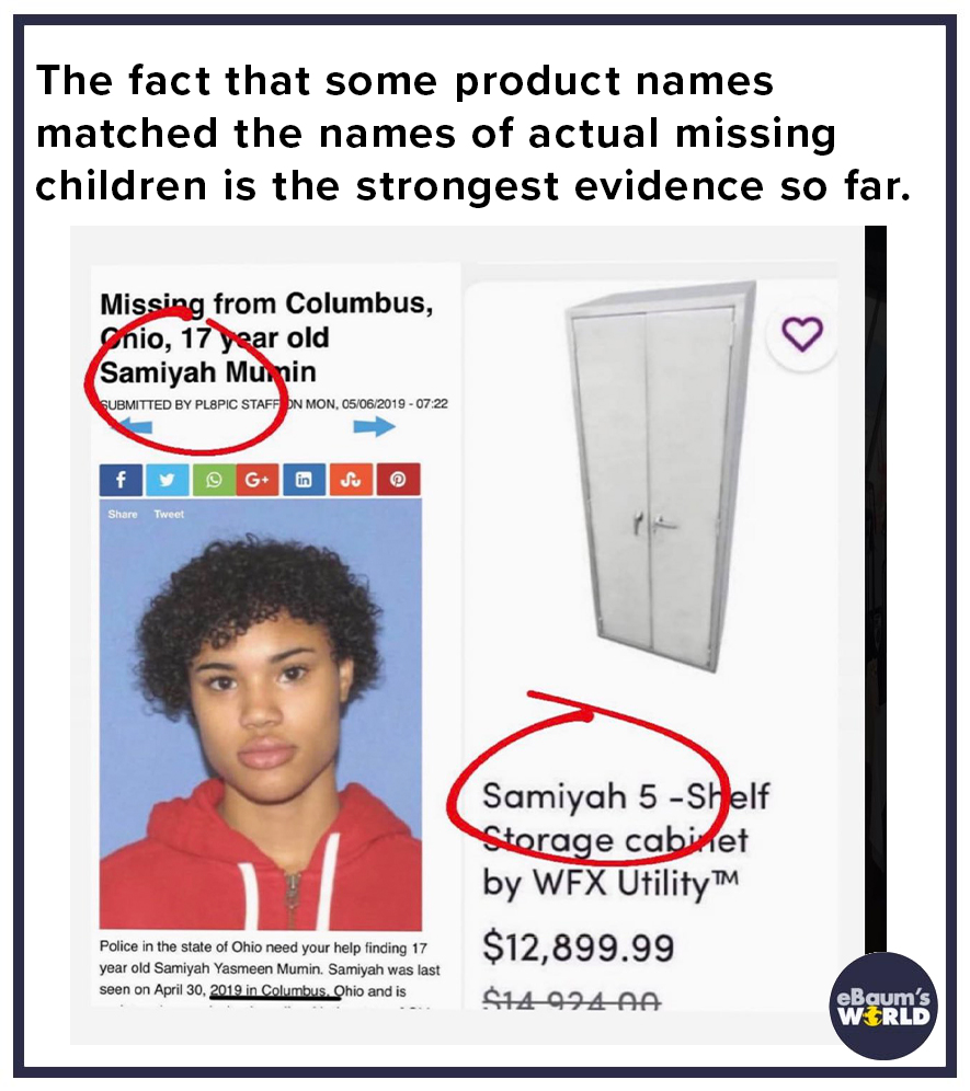 wayfair conspiracy theory - paper - The fact that some product names matched the names of actual missing children is the strongest evidence so far. Missing from Columbus, Onio, 17 year old Samiyah Mumin Submitted By PL8PIC Staff On Mon, 05062019 f Tweet S