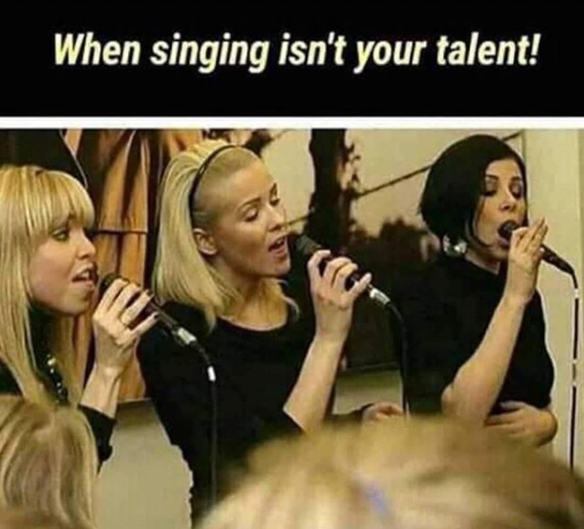 funny sex memes - demotivational posters - When singing isn't your talent!