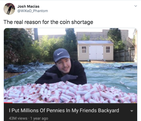 water resources - v Josh Macias The real reason for the coin shortage I Put Millions of Pennies In My Friends Backyard 43M views 1 year ago