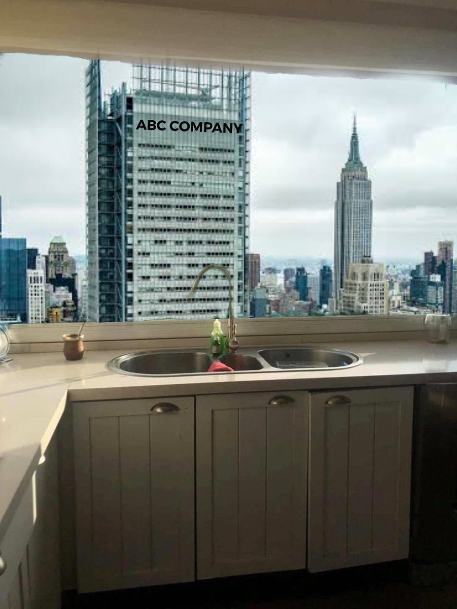 imagine doing dishes with that view - new york times building - Abc Company