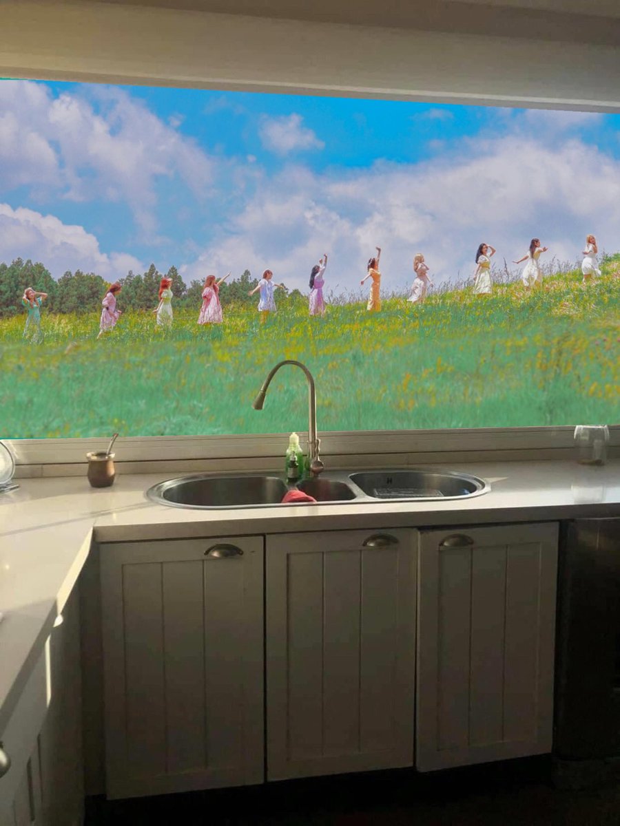 imagine doing dishes with that view - wall