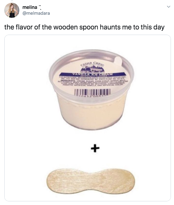 90's school ice cream - melina". the flavor of the wooden spoon haunts me to this day Vanie 06