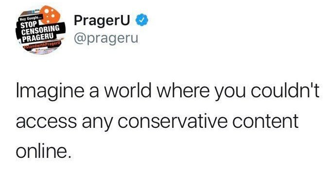 girls over 5 7 wanna be called cute no bruh you handsome - Hey Google... Stop Censoring Prageru standwithPrageru PragerU Imagine a world where you couldn't access any conservative content online.