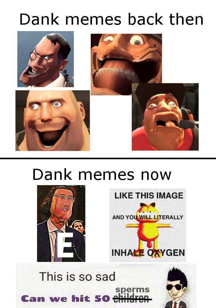dank memes - Dank memes back then Dank memes now This Image And You Will .....