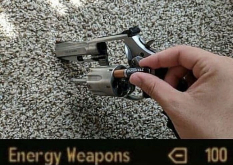 fallout new vegas memes - Cole Energy Weapons a 100