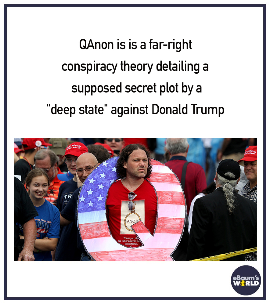qanon conspiracy theory twitter -  conspiracy theorists - QAnon is is a farright conspiracy theory detailing a supposed secret plot by a