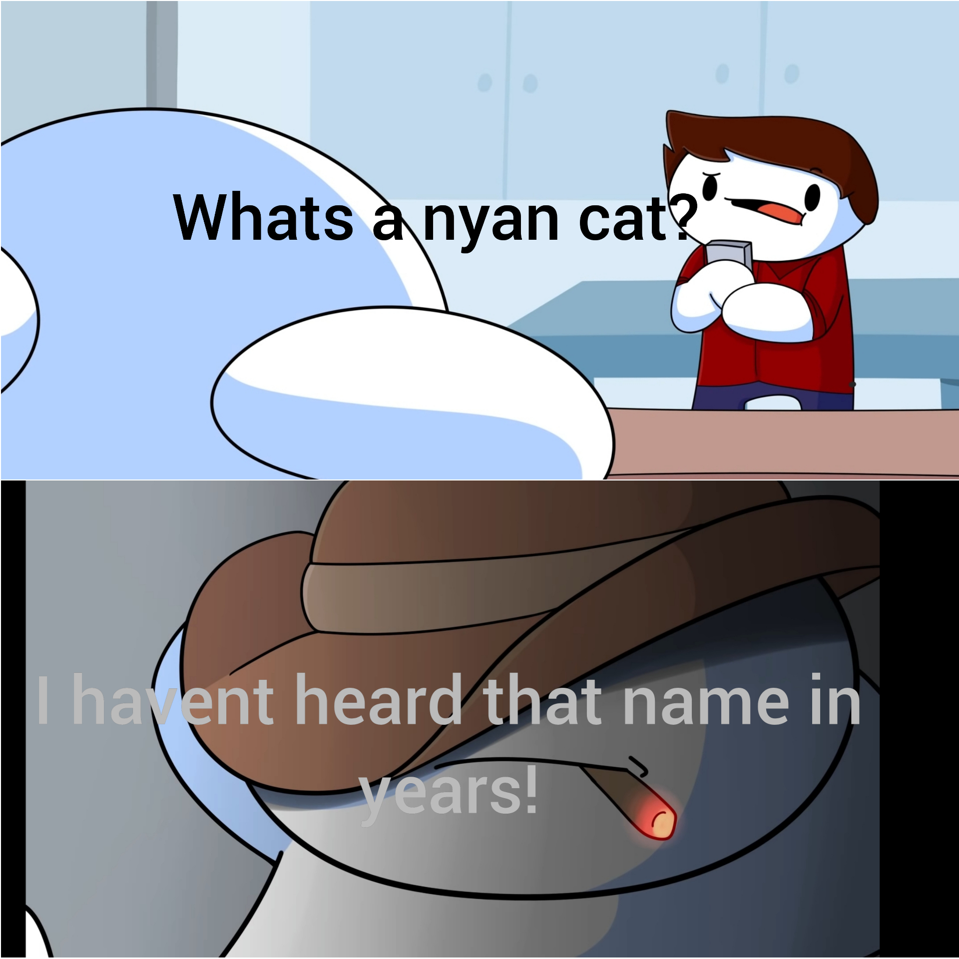 cartoon - Whats a nyan cat? | harlent heard that name in vears!