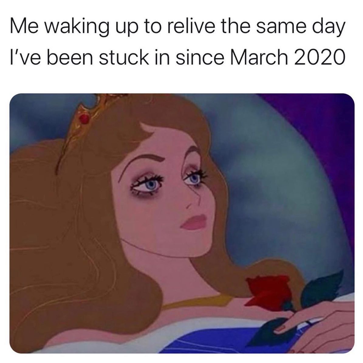 funny 2020 meme - sleep memes - Me waking up to relive the same day I've been stuck in since