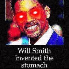 surreal memes - album cover - Will Smith invented the stomach