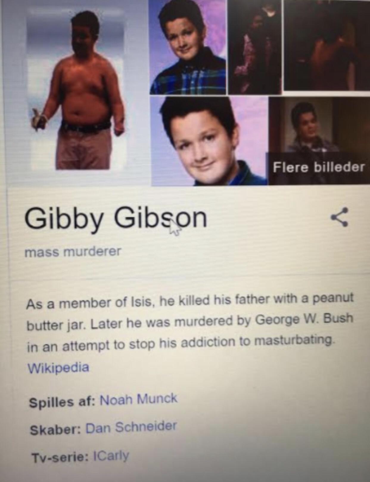 cursed memes - gibby gibson meme -  Flere billeder Gibby Gibson