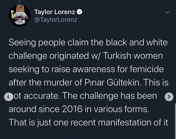 buff lesbians - Taylor Lorenz Seeing people claim the black and white challenge originated w Turkish women seeking to raise awareness for femicide after the murder of Pnar Gltekin. This is not accurate. The challenge has been around since 2016 in various 