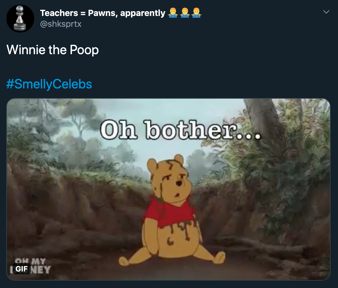 winnie the pooh oh bother - winnie the poop